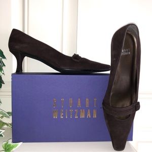 Stuart Weitzman Brown Suede Pumps New Size 7 1/2